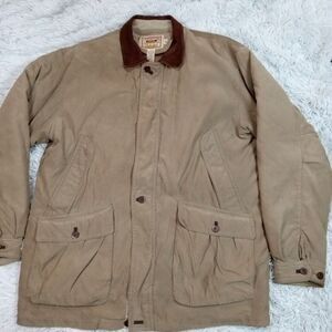 Cabela's Jacket Mens XL Tall Green Outfitters Series Down Filler Removable Liner